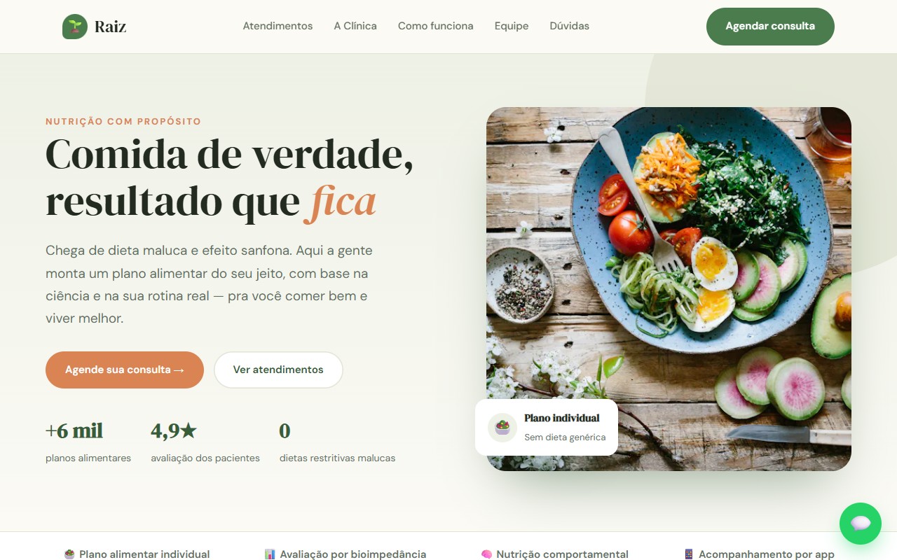 Raiz Nutrição